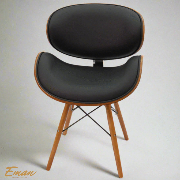 black dining chair