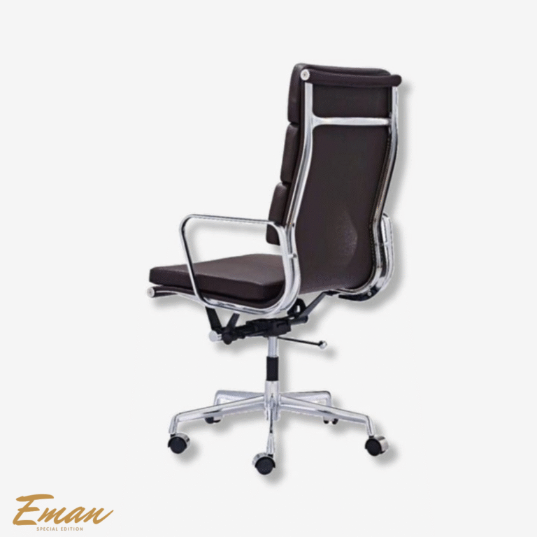 Side view of My House of Furniture Eames style armchair office chair EA219