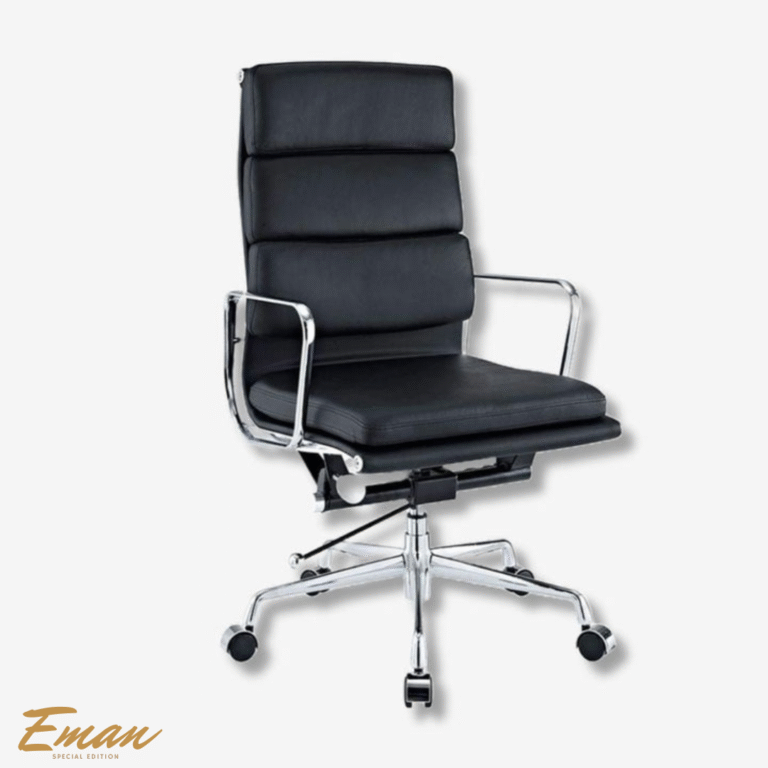 Side view of My House of Furniture Eames style armchair office chair EA219