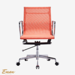 Orange EA117 Mesh Office Chair – Low Back with Ergonomic Design