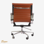 Best Thin Pad Office Chair – Eames EA 117 Replica Tan Brown Low Back - Image 3