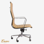Eames Thin Pad EA 119 – Camel Leather High Back Replica | Better Office Chair by My House Of Furniture - Image 2