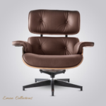 vitra charles eames lounge chair – Braun Leder & Nussbaum – Bild 2