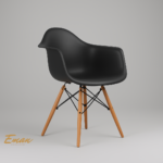 Eames DAW Replica Black – Premium eames style dining chair - Image 2
